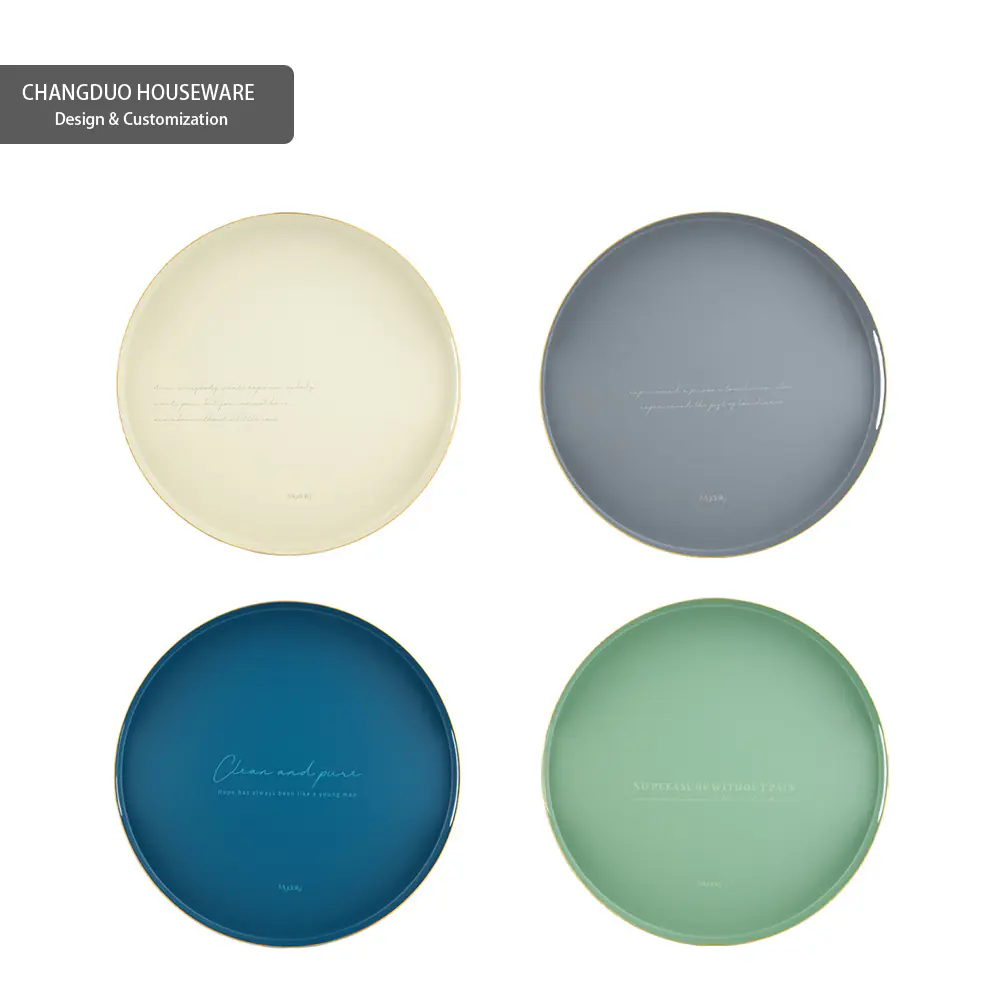 Round Metal Tray — view 5