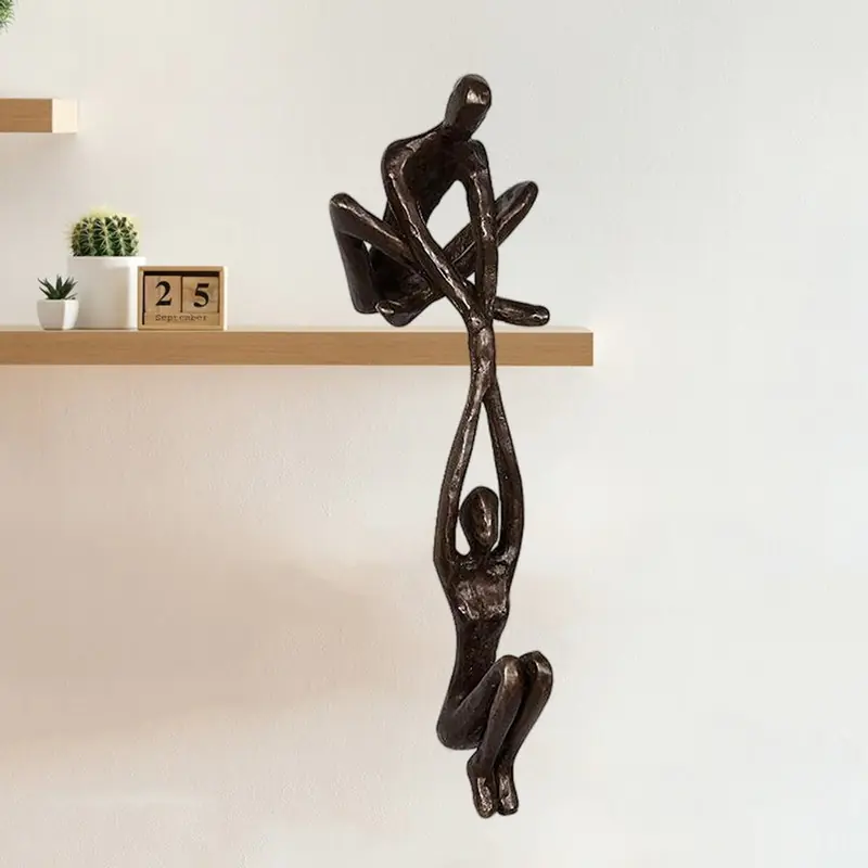 Dancing Couple Sculpture — view 2