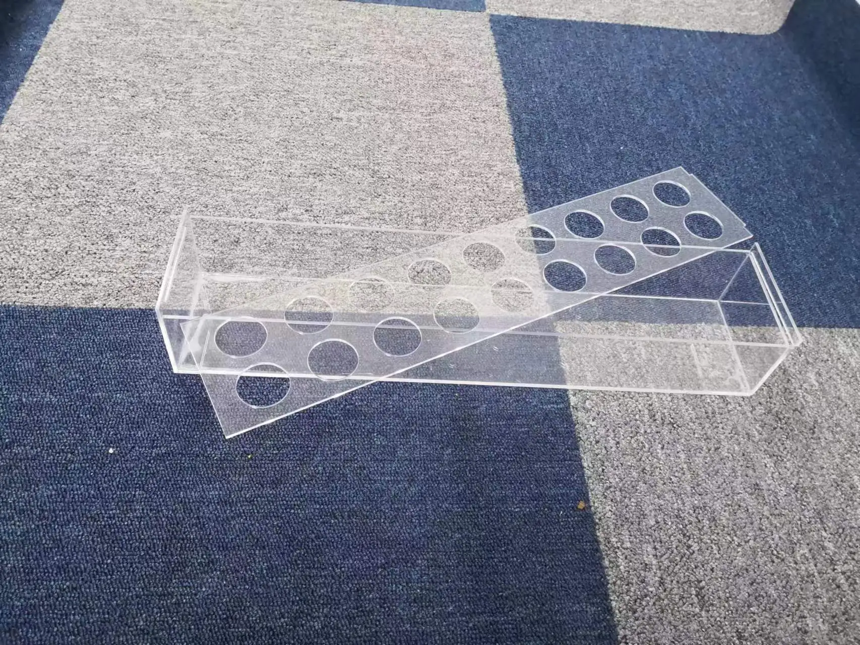 Clear Acrylic Flower Rack — view 2