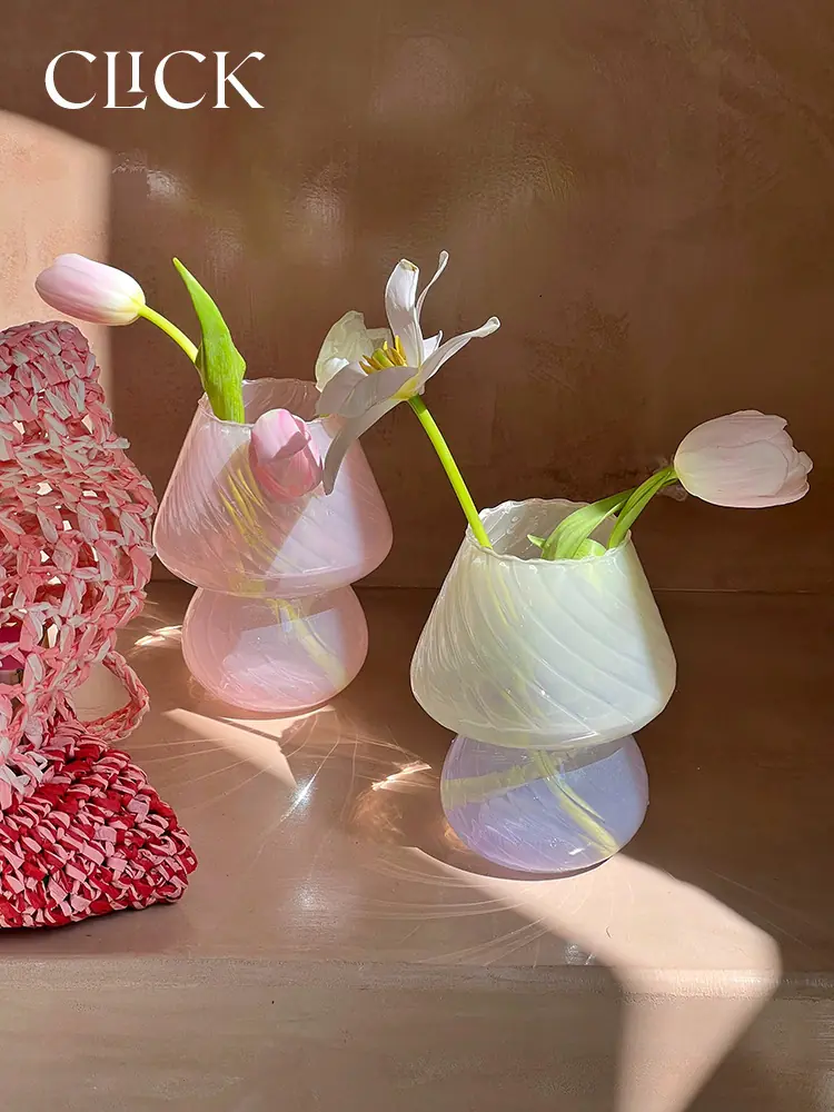 Glass Mushroom Lamp