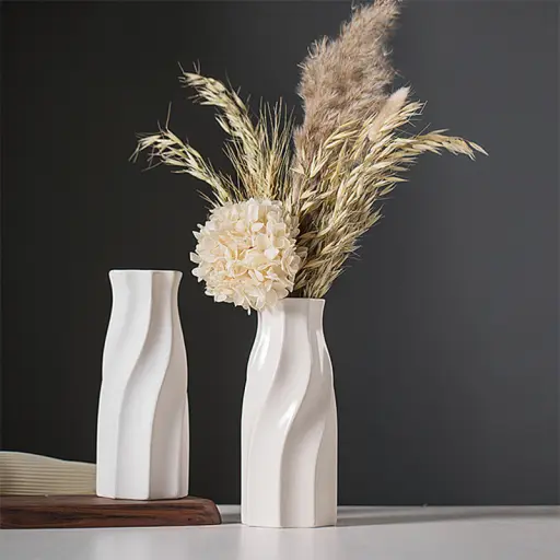 Spiral Ceramic Vase